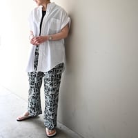 me. summer sea print  ロープパンツ