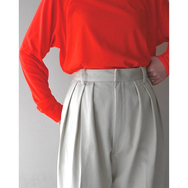 新品未使用　luvourdays パンツ ラブアワーデイズ LUVOURDAYS ワイドパンツ ユニセックス NEW 逆