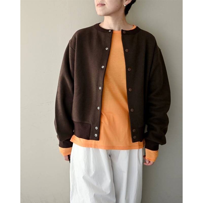 Luvourdays / スウェット SNAP CARDIGAN | YOCA