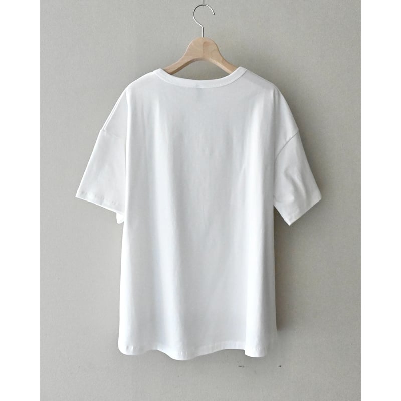 TRAVAIL MANUEL ミディ天竺バックフレアT | YOCA