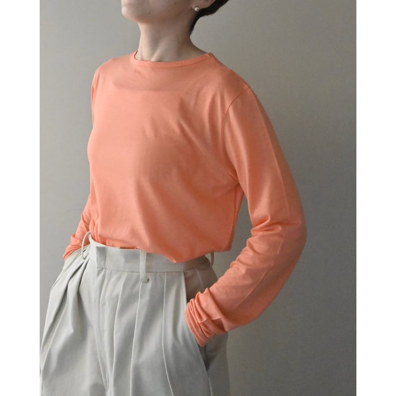 me. flow cotton silk ロングスリーブT me. flow cotton silk ロングスリーブT | YOCA