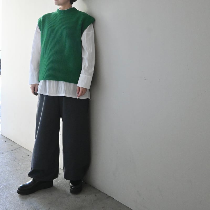 Honnete Wide Leg Shell PT / ワイドレッグシェルパンツ | YOCA