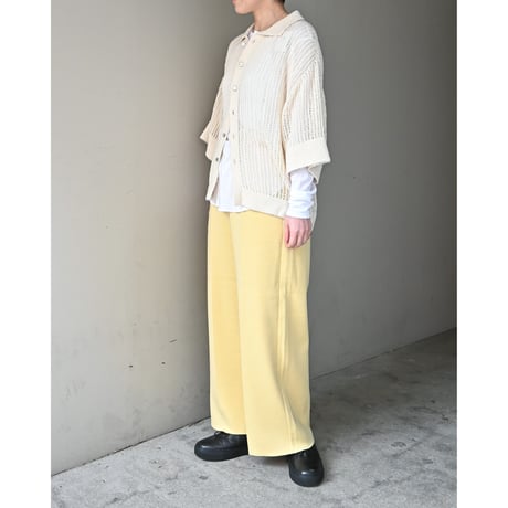 YULA KNIT WIDE PANTS - size38