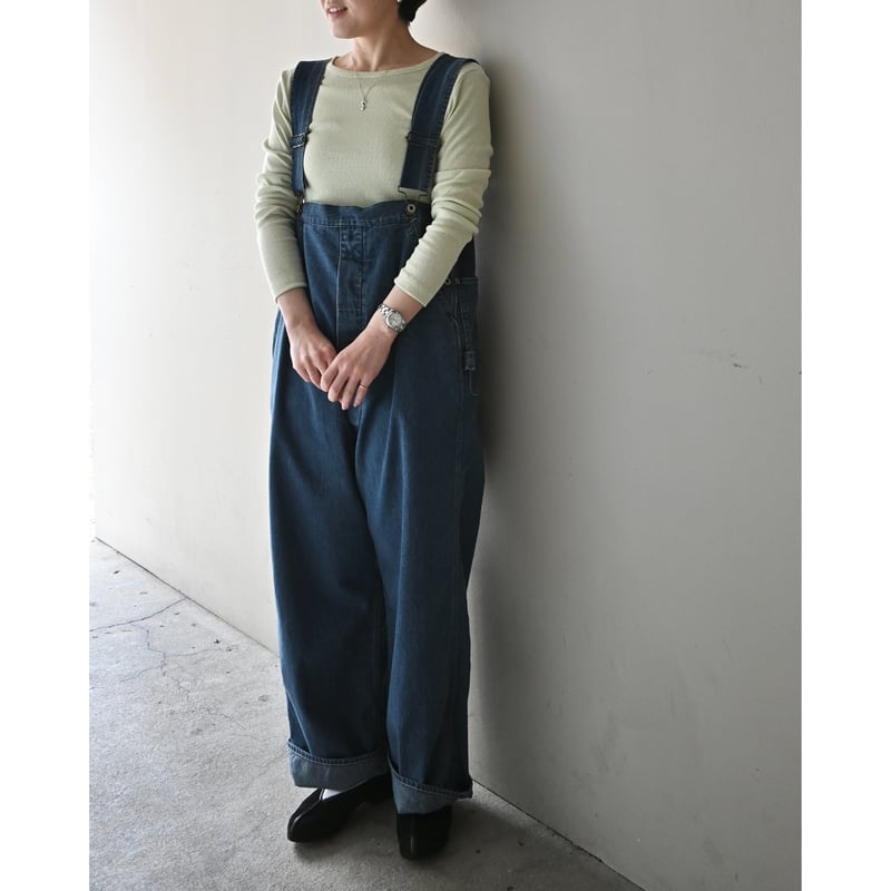Luvourdays 60'sDenim 1/2OVERALL Pants / デニムオーバ