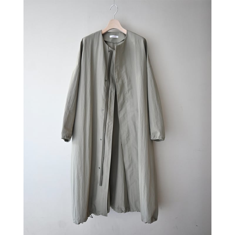 Honnete Tacked Sleeve Over Fit Coat / タックドスリーブオ