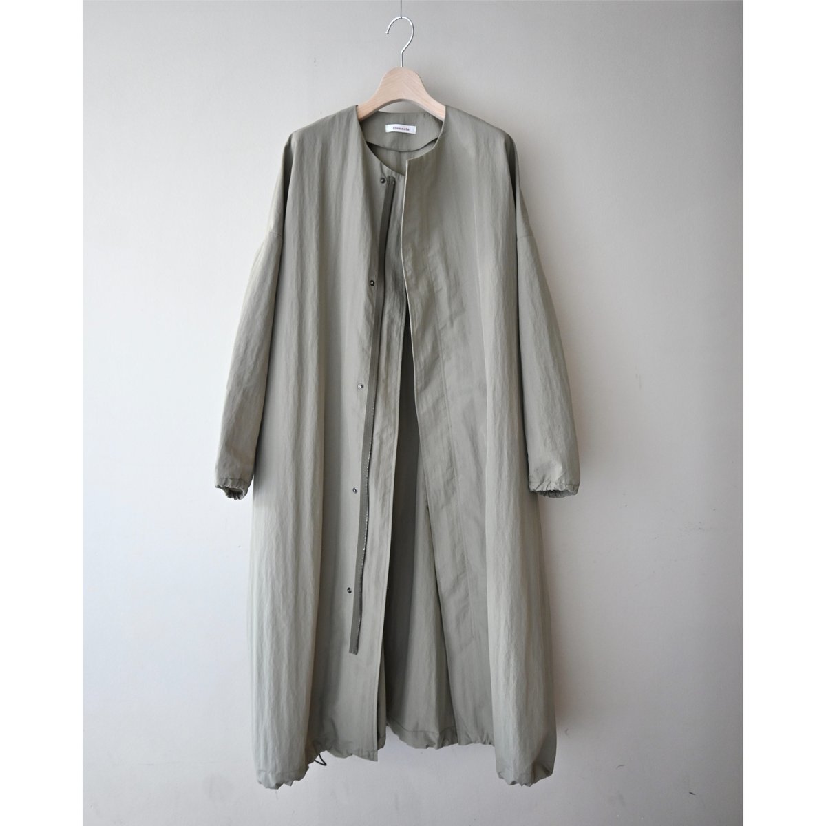 Honnete Tacked Sleeve Over Fit Coat / タックドスリーブオ