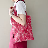Suno&Morrison Woven Print Handle Bag - L