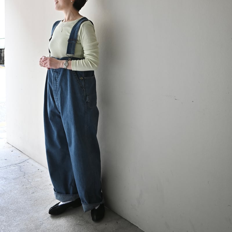 Luvourdays 60'sDenim 1/2OVERALL Pants / デニムオーバ