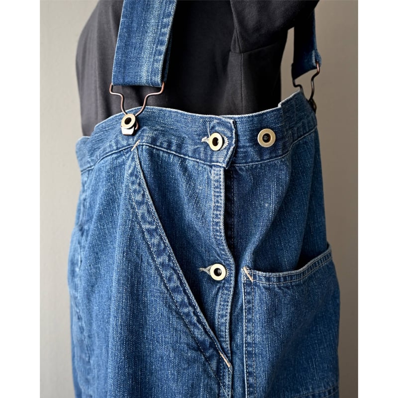 Luvourdays 60'sDenim 1/2OVERALL Pants / デニムオーバ