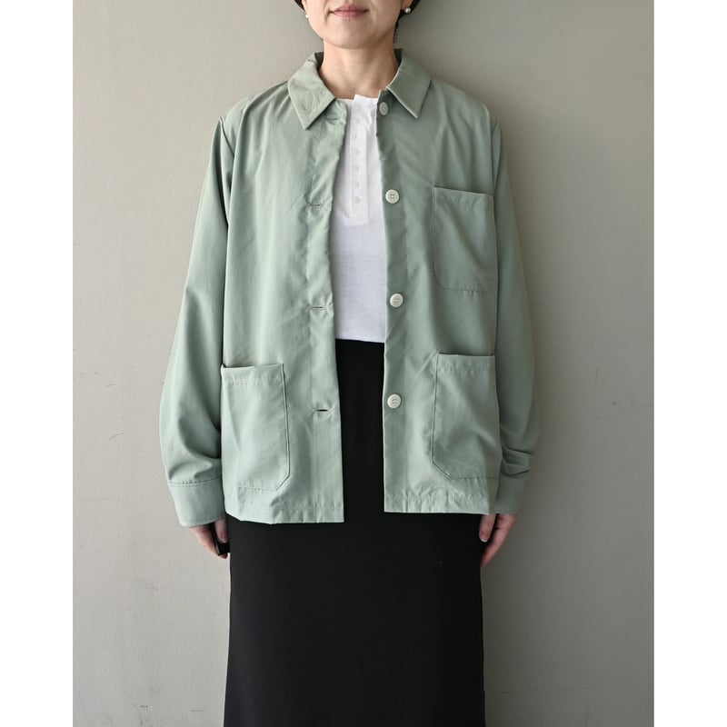 me. recycle polyester broad ライトカバーオール | YOCA