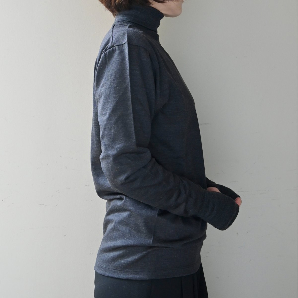 ALWEL TURTLE NECK TOP / ウールタートルネックカットソー | YOCA ALWEL TURTLE NECK TOP / ウールタートルネックカットソー | YOCA