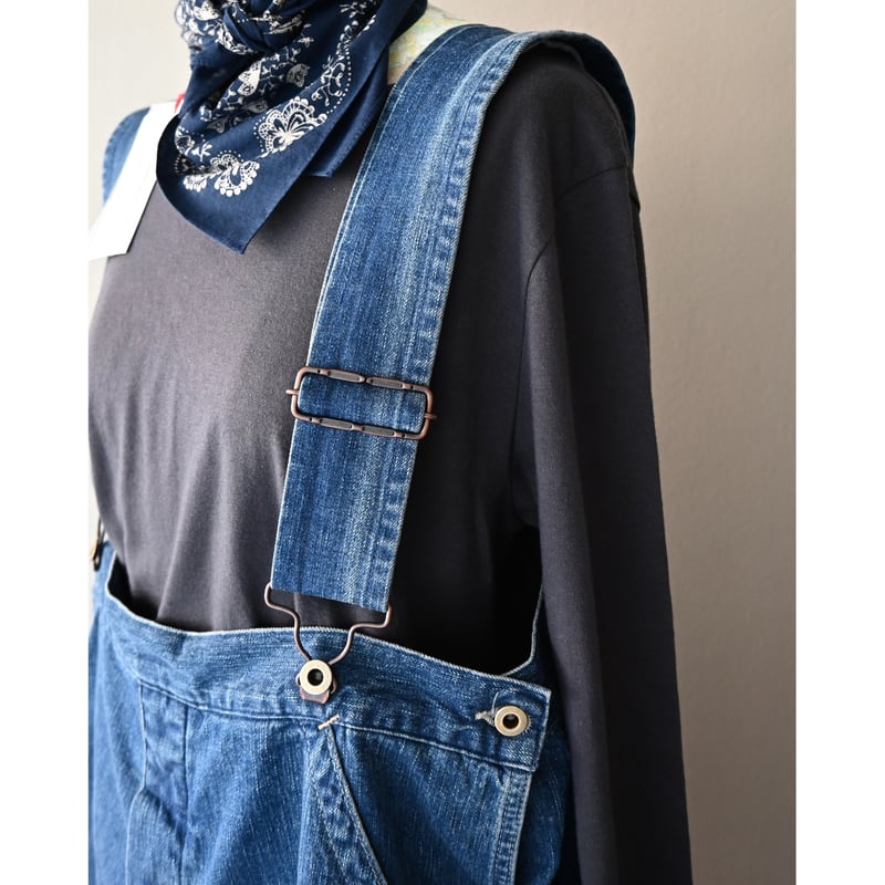 Luvourdays 60'sDenim 1/2OVERALL Pants / デニムオーバ