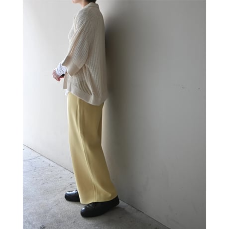 YULA KNIT WIDE PANTS - size38