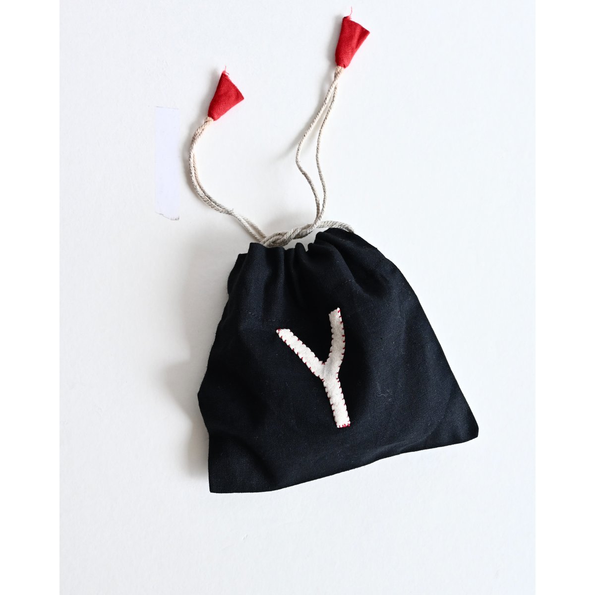 Suno&Morrison Alphabet Drawsring Bag - 13*13 |