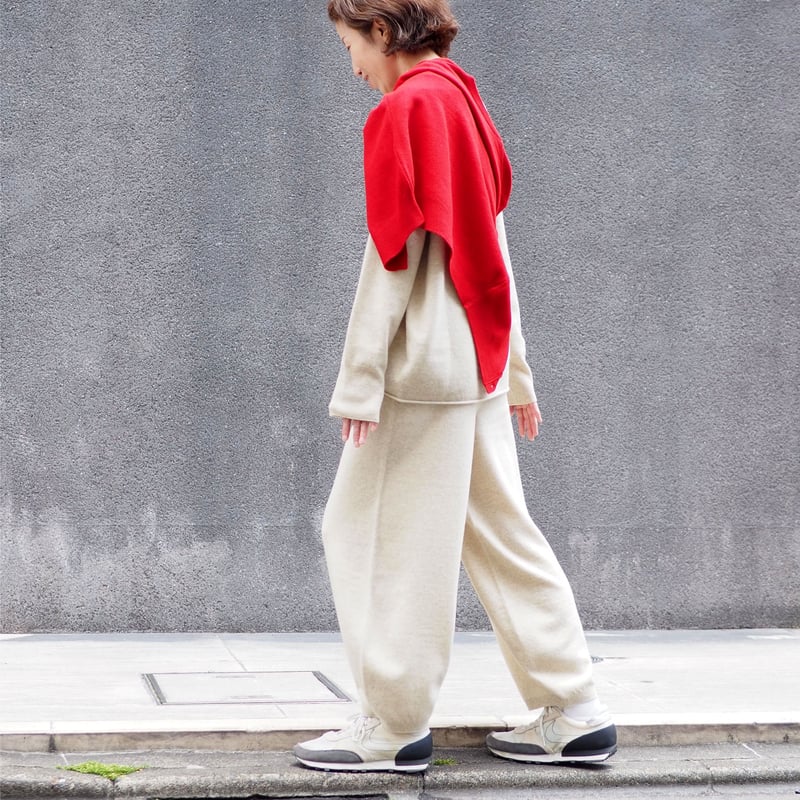 1dozen ファインラムフェルトバルーンパンツ | YOCA