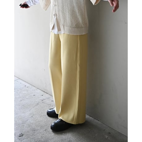 YULA KNIT WIDE PANTS - size38