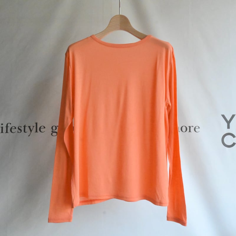 me. flow cotton silk ロングスリーブT | YOCA