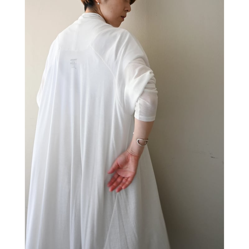 1dozen オーガニックコットンシフォン ガウンカーディガン | YOCA