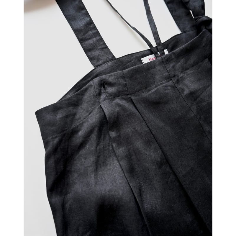 Honnete Halter Neck Overall / リネンホルターネック