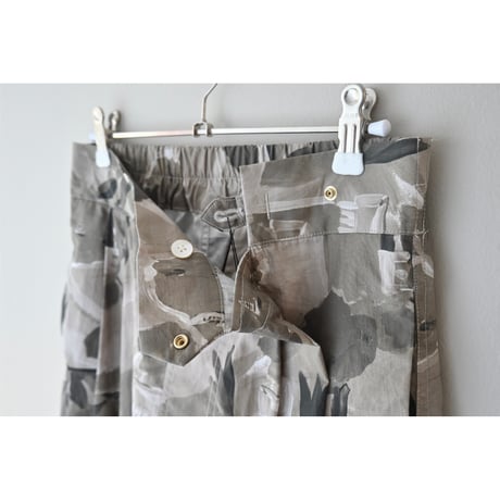 CHEVAL plus CHEVALパンツ - PRINT - PINK/KHAKI