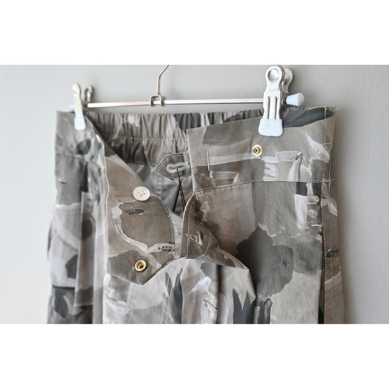 CHEVAL plus CHEVALパンツ - PRINT - PINK/KHAKI | YOCA