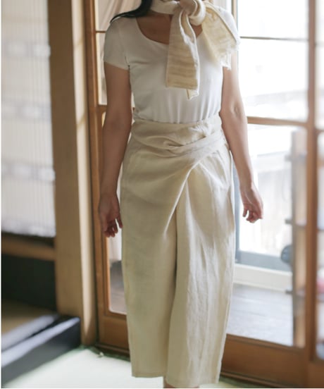 クロッカス PANTS（Lサイズ）　ヘンプ麻100％