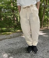 ムスカリパンツ　ヘンプ麻100％