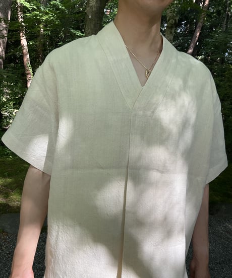 サフラン　ヘンプ麻100％