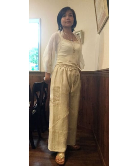 沈丁花 PANTS　ヘンプ麻100％