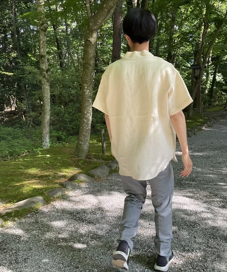 サフラン　ヘンプ麻100％