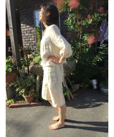 ルピナス PANTS　ヘンプ麻100％