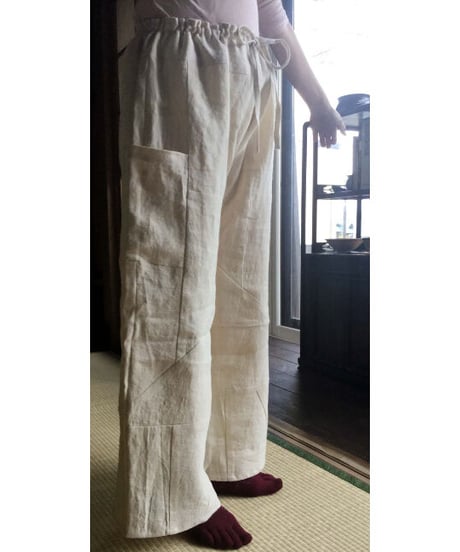 沈丁花 PANTS　ヘンプ麻100％