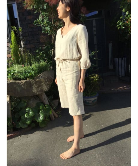 ルピナス PANTS　ヘンプ麻100％