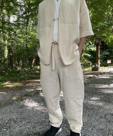 ムスカリパンツ　ヘンプ麻100％