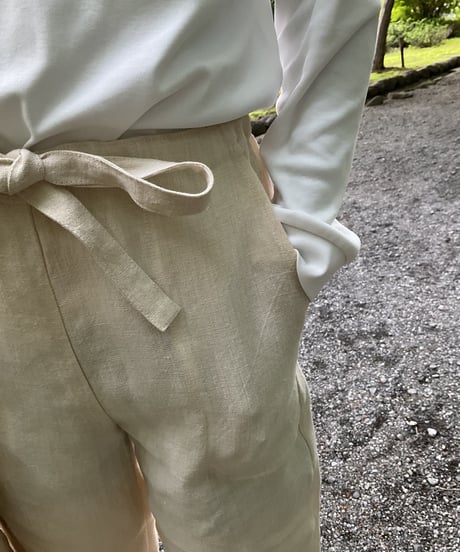 りんどう PANTS　ヘンプ麻100％