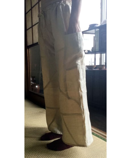 沈丁花 PANTS　ヘンプ麻100％
