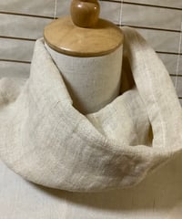 天使のネックカバー　ヘンプ麻100％