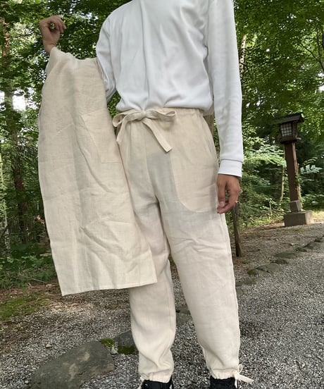 りんどう PANTS　ヘンプ麻100％