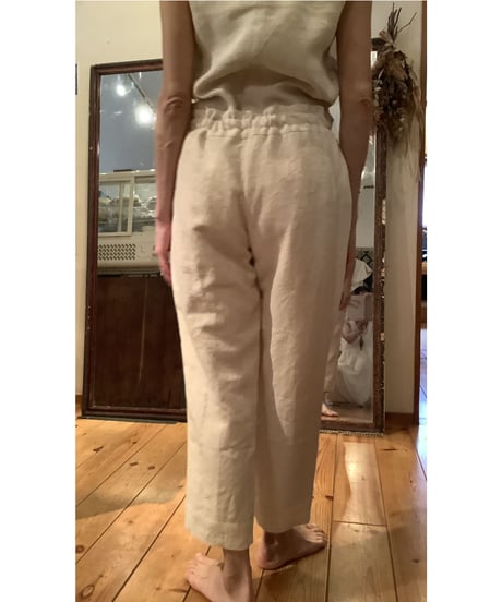 ラベンダー PANTS　ヘンプ麻100％