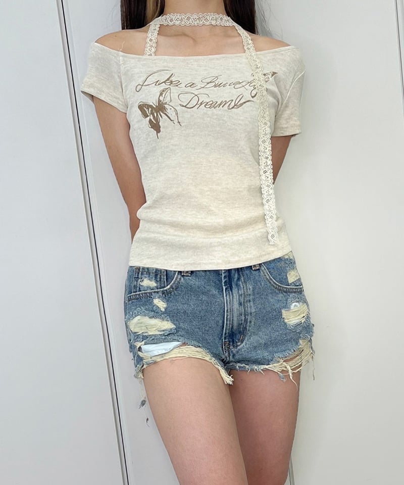 Darich レースタイワンショルトップス レースタイワンショルトップス – Darich