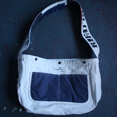 【Japanes Boro sashiko mail bag】④