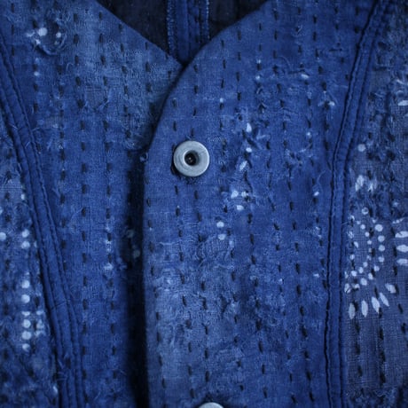 【Boro sashiko baseball shirt】XL size