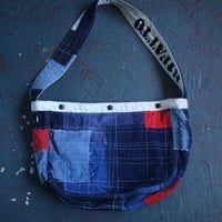 【Japanes Boro sashiko mail bag】①