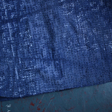 【Boro sashiko baseball shirt】XL size
