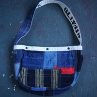 【Japanes Boro sashiko mail bag】③
