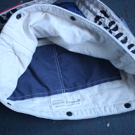 【Japanes Boro sashiko mail bag】④
