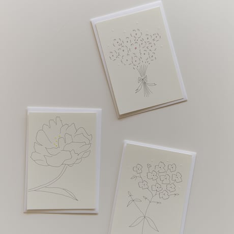 MIKAMON drawing card "Dianthus"
