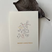 MIKAMON drawing christmas card "swag"