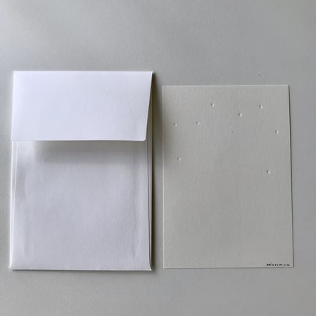 MIKAMON  drawing card "bouquet" no.7