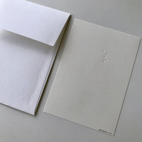 MIKAMON drawing card "Peony" no.6